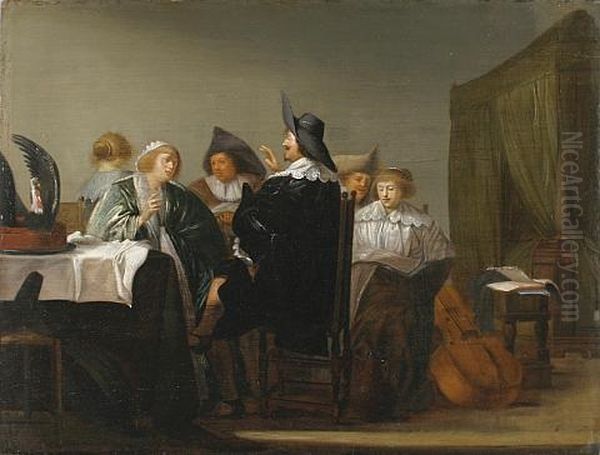 An Evening Entertainment by Pieter Jacobs Codde