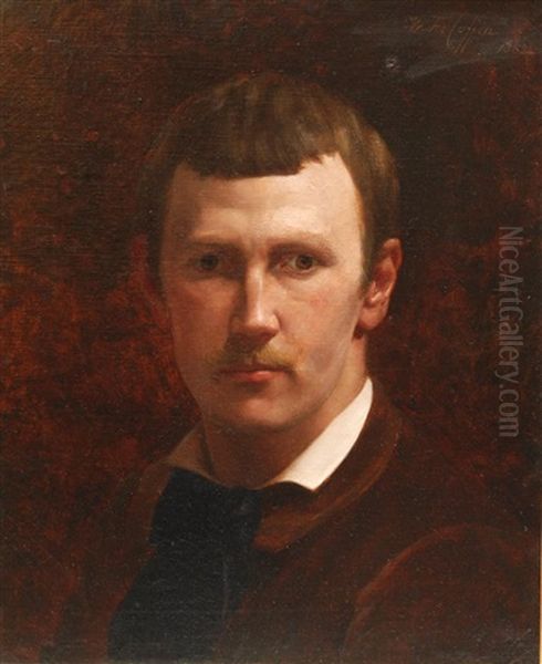 Self-portrait by William Anderson Coffin