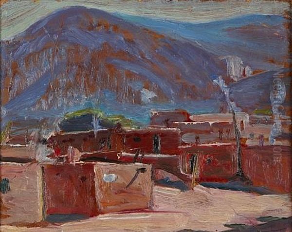 Indian Village, New Mexico by Elanor Ruth Gump Colburn