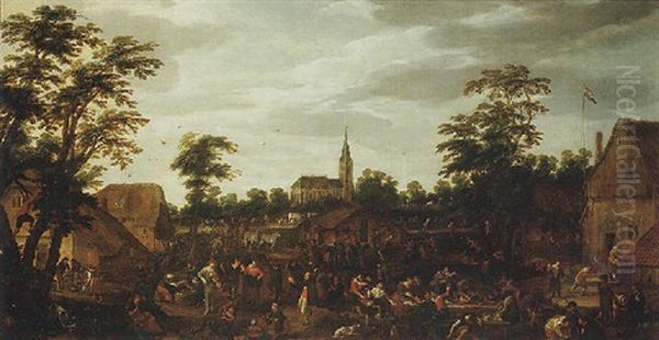 A Village Kermesse by David Colyns