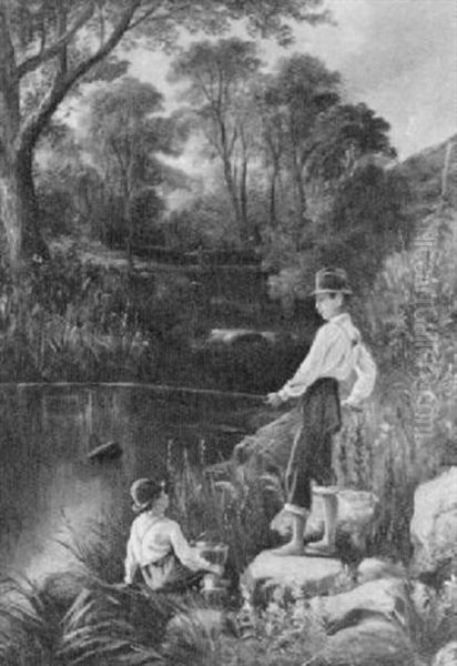 At The Fishing Hole by William B. Conely