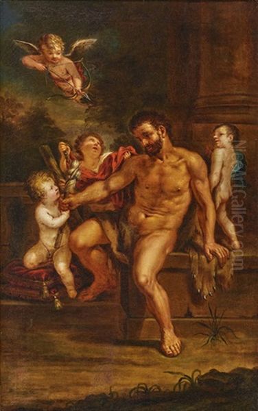 The Punishment Of Hercules by Pietro da Cortona