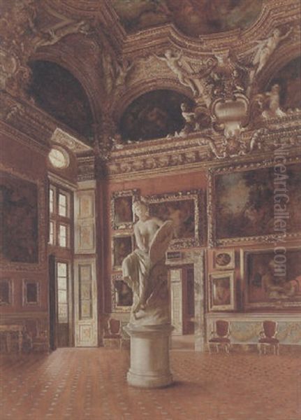 Interior Fra Sala Giove I Palazzo Pitti by Oreste Costa