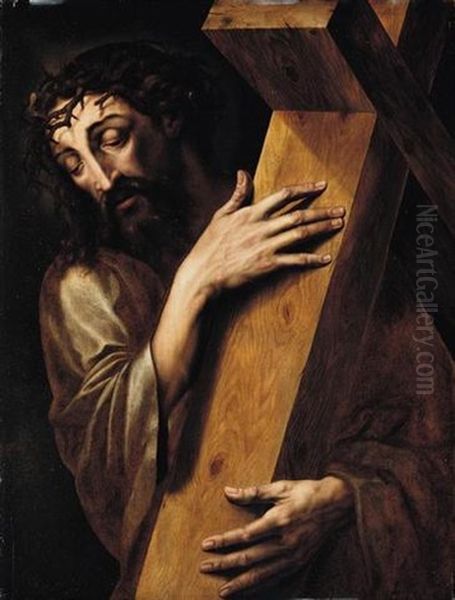 Christ Carrying The Cross by Michiel Coxie the Elder