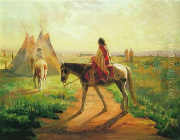 Indian Camp by Charles Craig