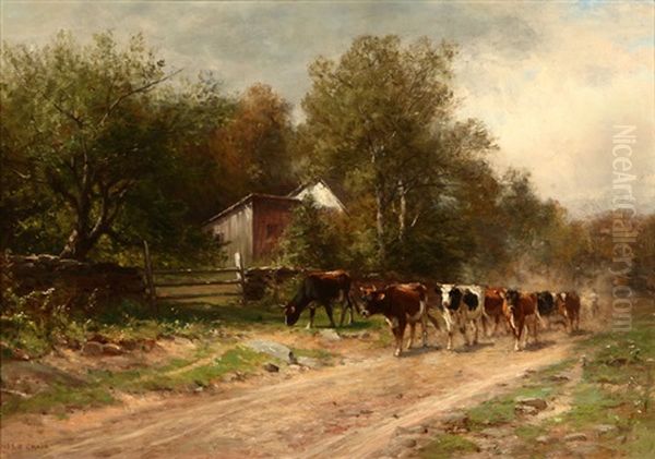 Going To Pasture by Thomas Bigelow Craig