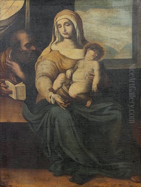 Madonna And Child by Caspar de Crayer