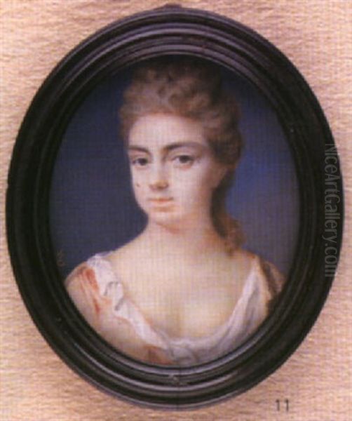 Theodosia Monckton (nee Osbaldeston) by Peter (Lawrence) Crosse