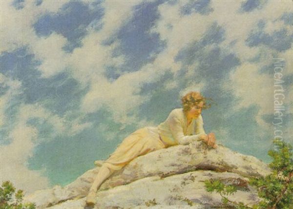 Ragged Clouds by Charles Courtney Curran