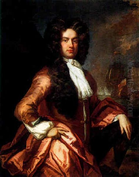 Portrait Of Matthew, 1st Baron Aylmer by Michael Dahl