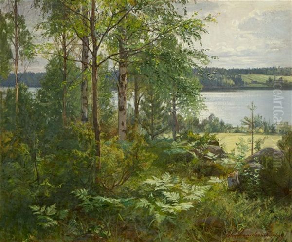 Landscape From Turku by Elin Danielson-Gambogi