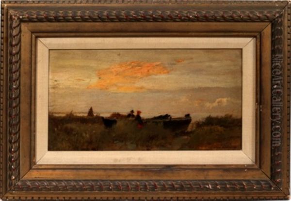 Landscape by Charles Daubigny