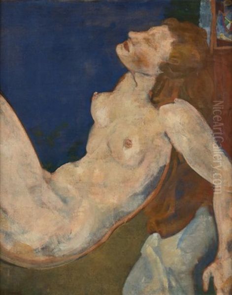 Reclining Nude by Arthur B. Davies