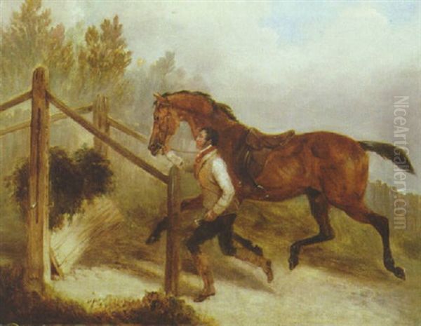 The Schooling Fence by Richard Barrett Davis