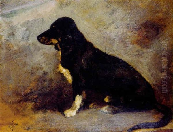 Le Basset by Alexandre Gabriel Decamps