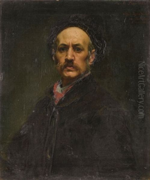 Autoportrait by Edme Alexis Alfred Dehodencq