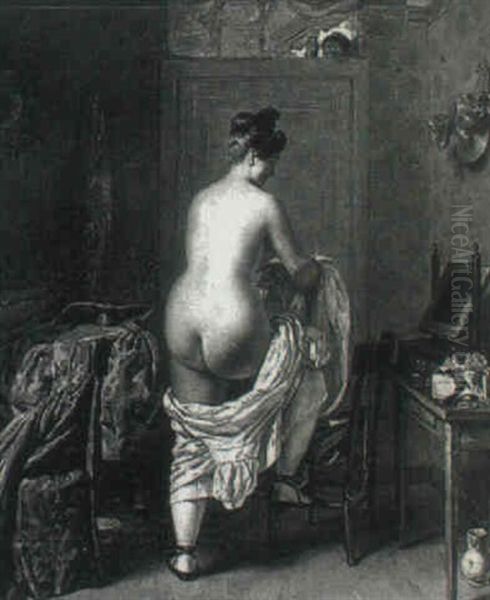 The Morning Toilette by Eugene Delacroix