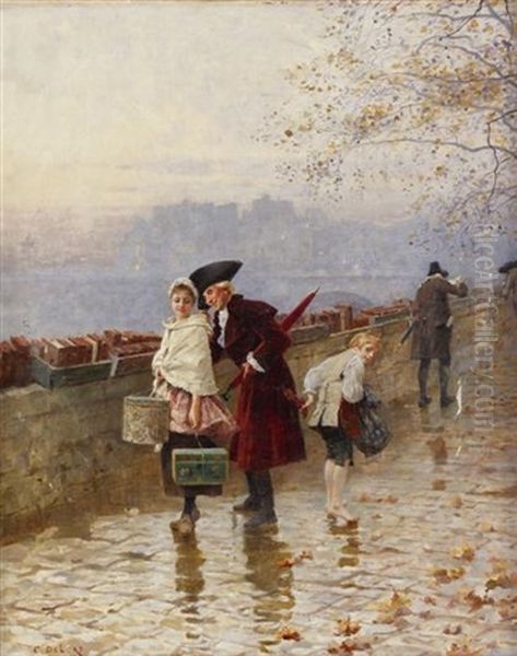 The Young Pickpocket by Charles Edouard Edmond Delort