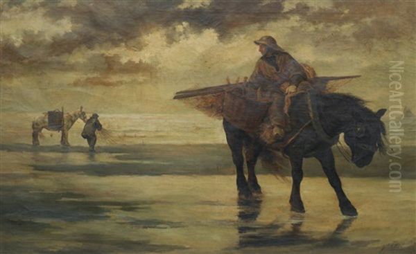 Fishermen by Jean Delvin