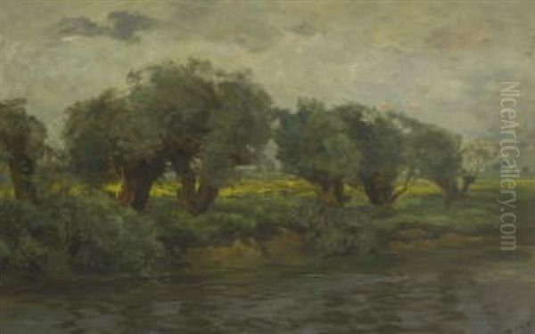 An Der Amper by Ludwig Dill