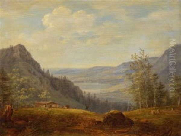 Oberbayerische Landschaft by Cantius Dillis