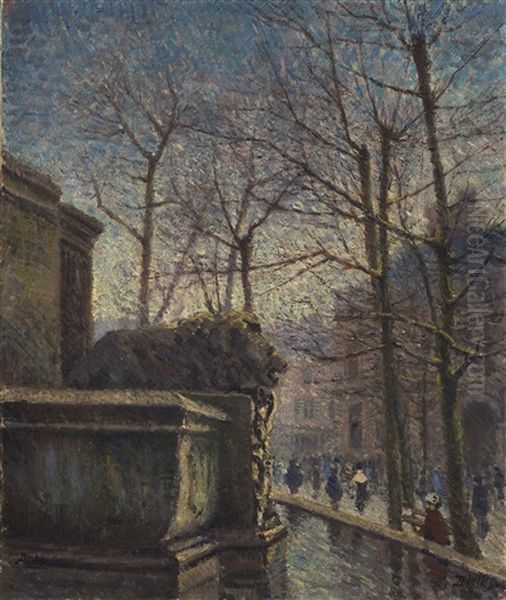 Fra Place Saint-sulpice, Paris by Karl Edvard Diriks