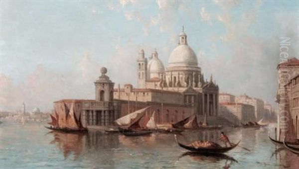 Santa Maria Della Salute (+ Palazzo Ducale, Venice; Pair) by William Raymond Dommersen