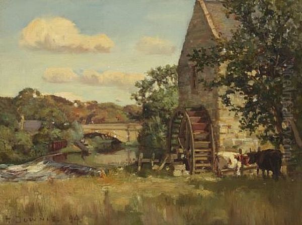 Old Mill On The Doon by Patrick Downie