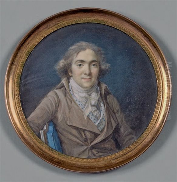 Portrait D'homme by Nicolas-Anne Dubois