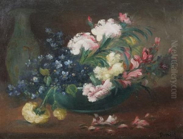 Floral Still Life by Pierre Dumont