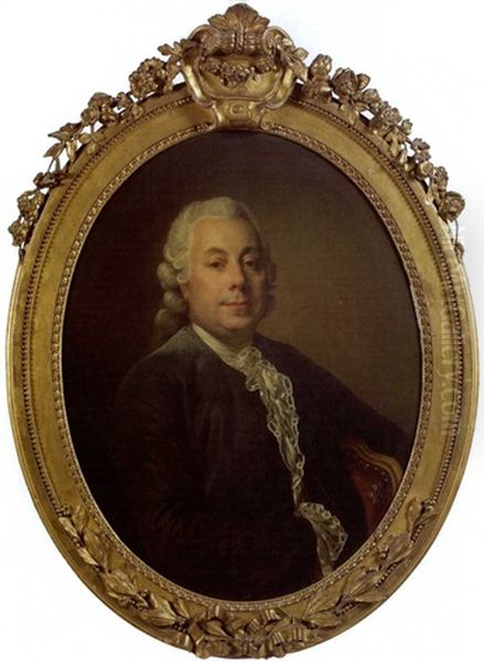 Portrait Presume De Monsieur De Boullongne, Intendant Des Finances by Joseph-Siffred Duplessis