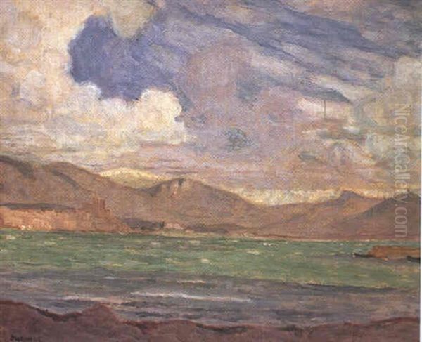 Antibes, La Baie by Eugene Antoine Durenne