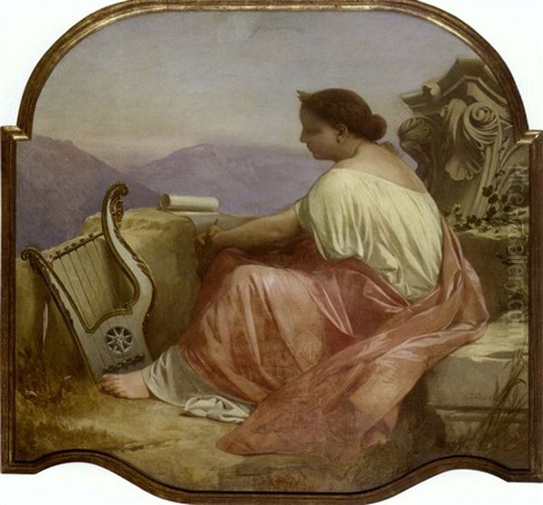 Allegories De La Musique (pair) by John Duval