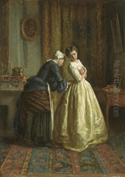 Finishing Touches by Theophile Emmanuel Duverger