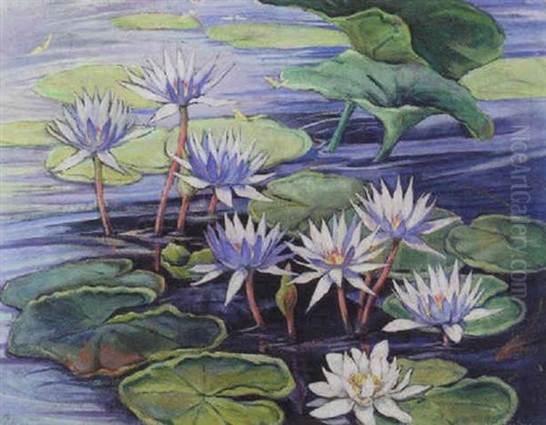 Waterlilies by William Joseph Eastman