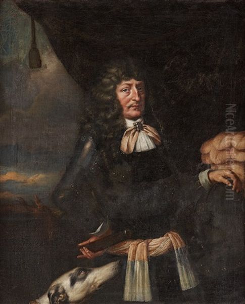 Fredrik Vilhelm, Elector Of Brandenburg (1620-1688) by David Klocker Von Ehrenstrahl