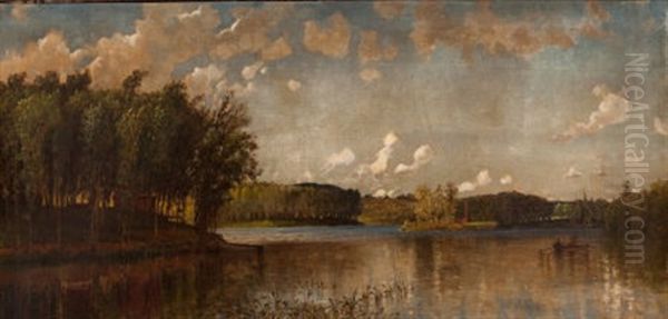 View Taken On The Charles River by D. Jerome Elwell