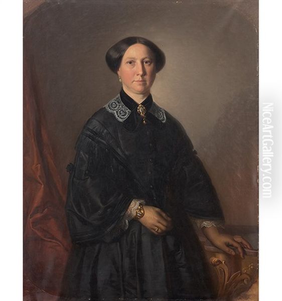 Bildnis Der Lucinde Kuhn by Georg Friedrich Erhardt