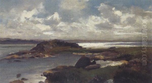 Ein Sommertag Am Meer by Richard Hermann Eschke