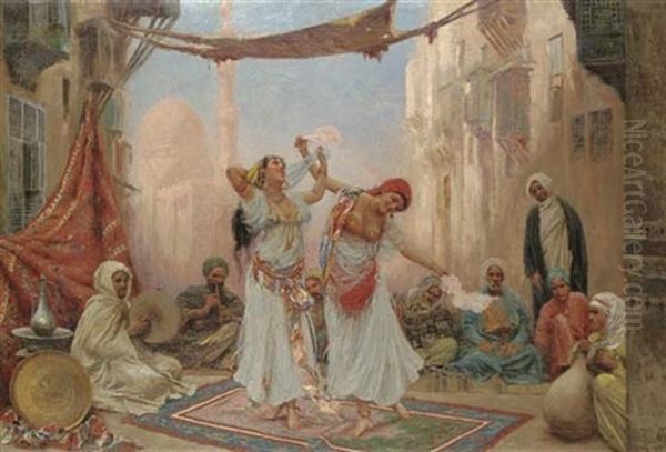 Danse Dans Une Rue Du Caire by Fabio Fabbi