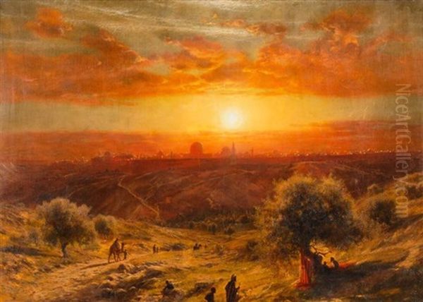 A View Of The Holy Land by James Fairman