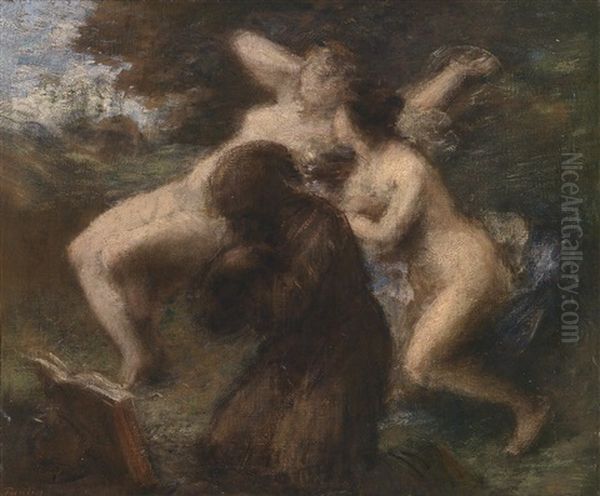 Die Versuchung Des Heiligens Antonius by Henri Fantin-Latour