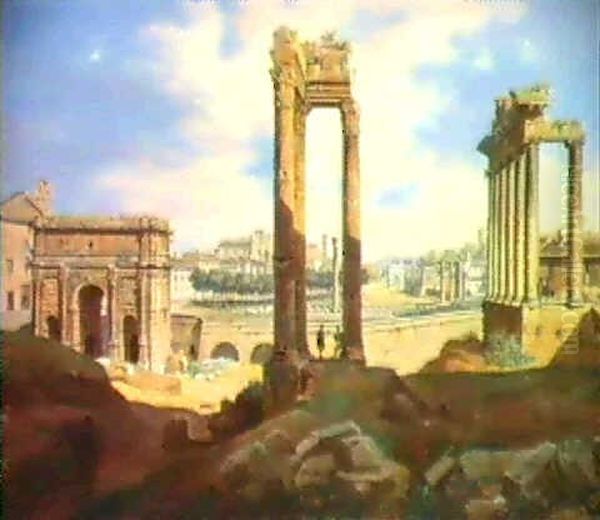 The Roman Forum by Jean Victor Louis Faure