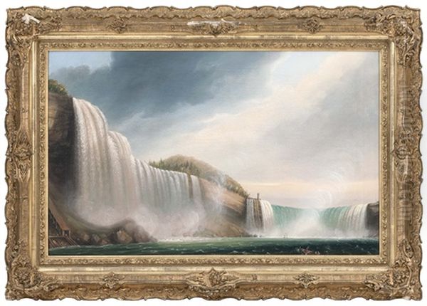 View Of Niagara Falls by Alvan Fisher