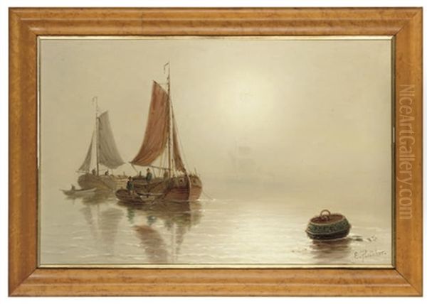 An Early Morning Calm by Edward Henry Eugene Fletcher