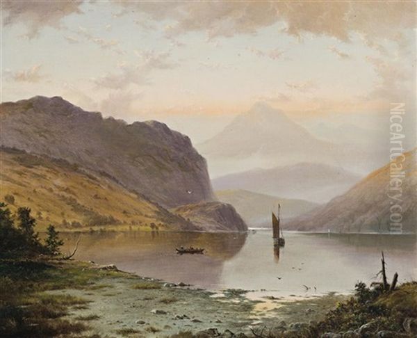 Loch Lubnaig, Perthshire by Haughton Forrest