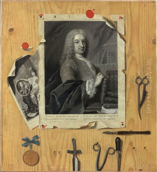 Trompe-l'oeil Du Chirurgien Le Vacher De Feutrie by Antoine Fort-Bras