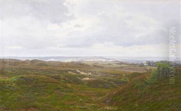 Coastal Scenery At Svinklov by Harald Frederick Foss