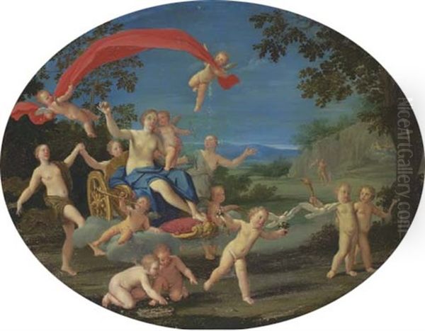 The Triumph Of Venus by Marc Antonio Franceschini