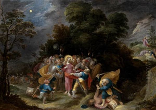 Prendimiento De Cristo by Frans Francken III